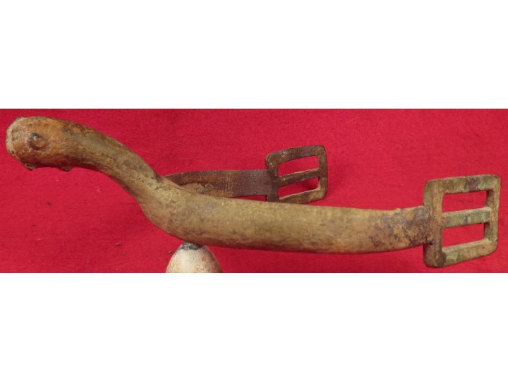 Model 1859 US Cavalry Spur with Cast-In Groove